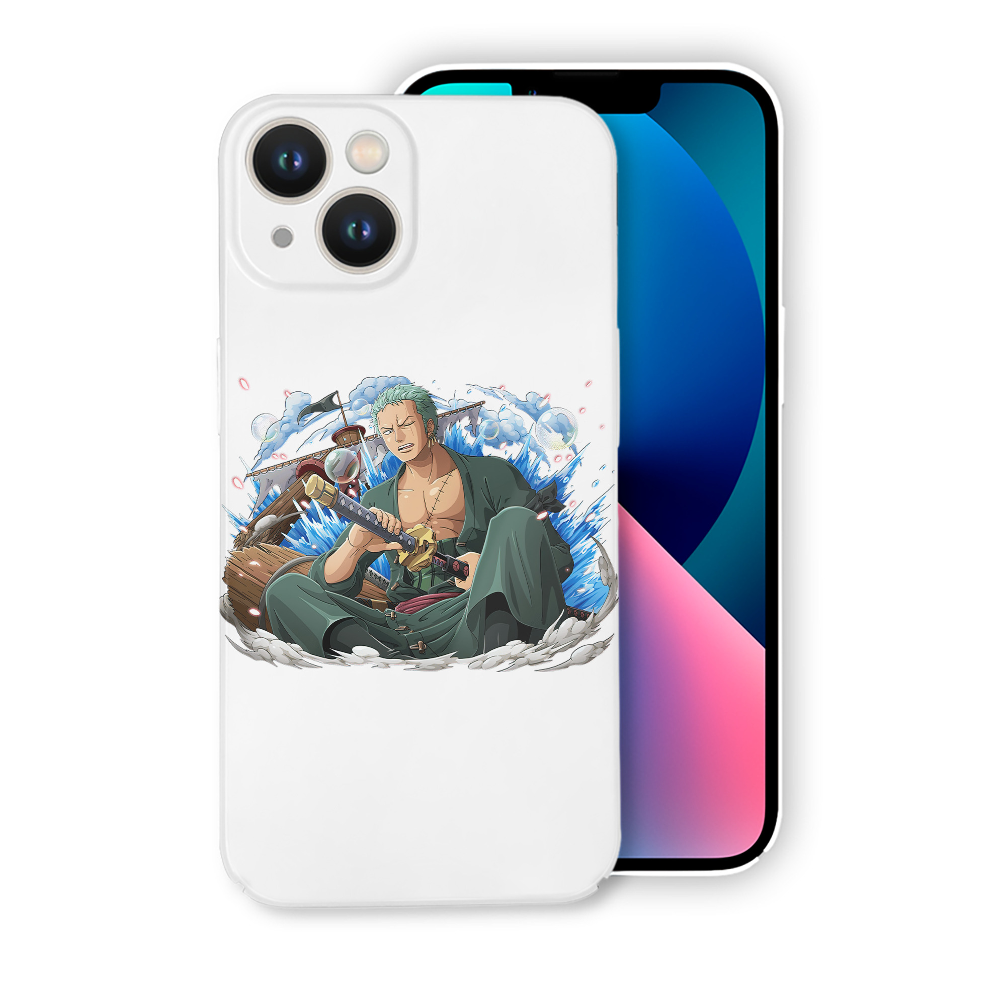 （画像用） ワンピース ロロノア・ゾロ ONE PIECE Roronoa Zoro 【iPhone 14シリーズ対応】ハードケース